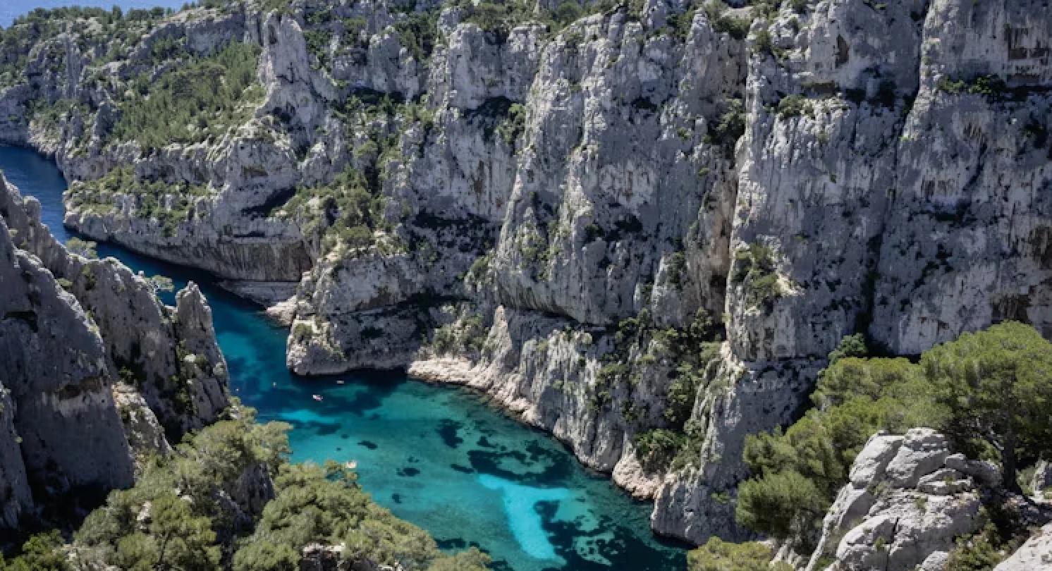 Parc régional des calanques à Cassis