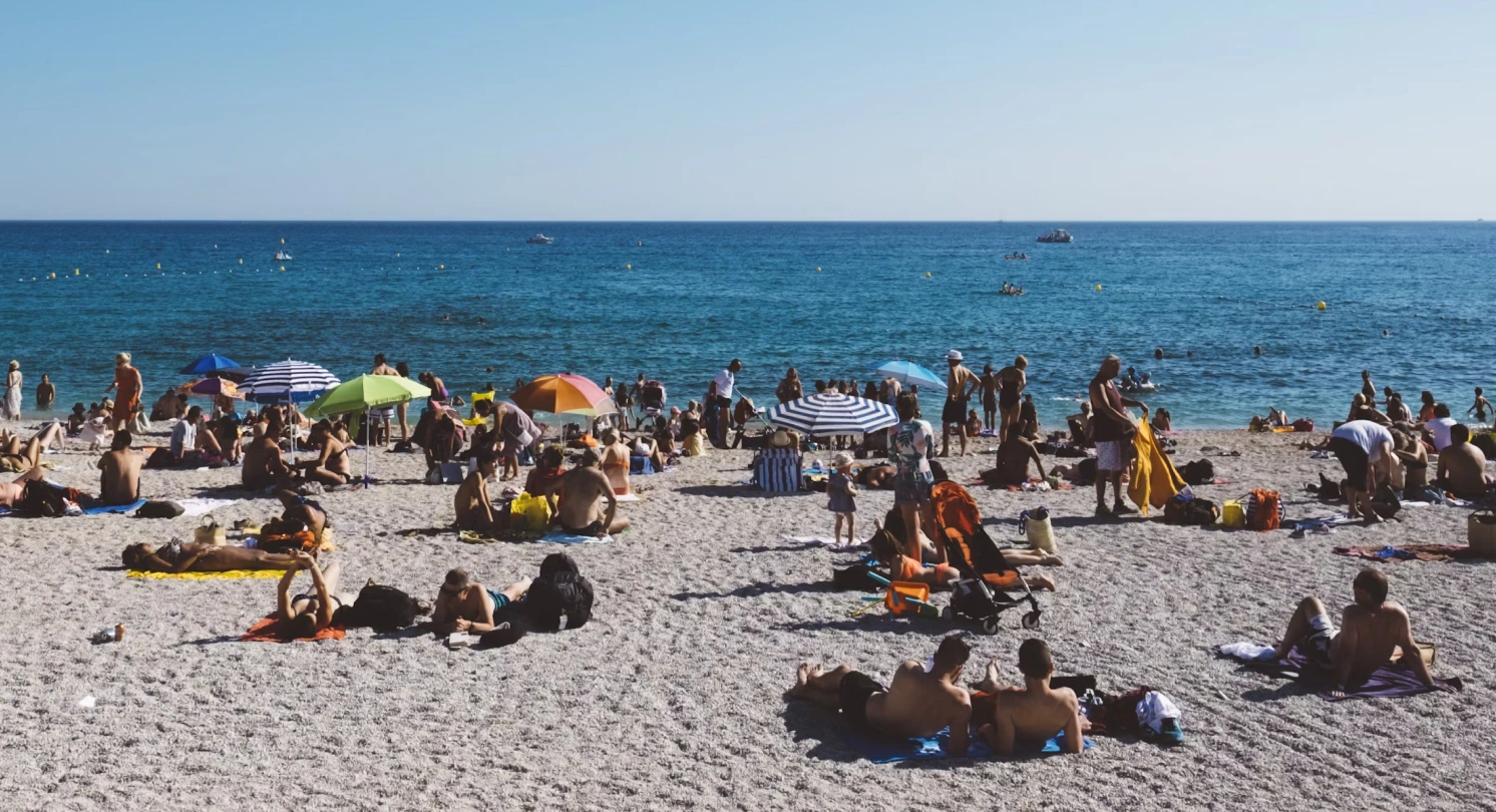 Plage à Cassis